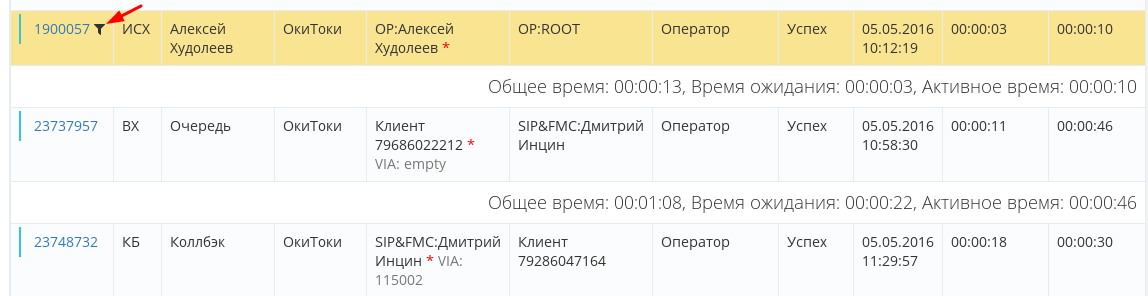 Oki-Toki'deki gizli aramalar