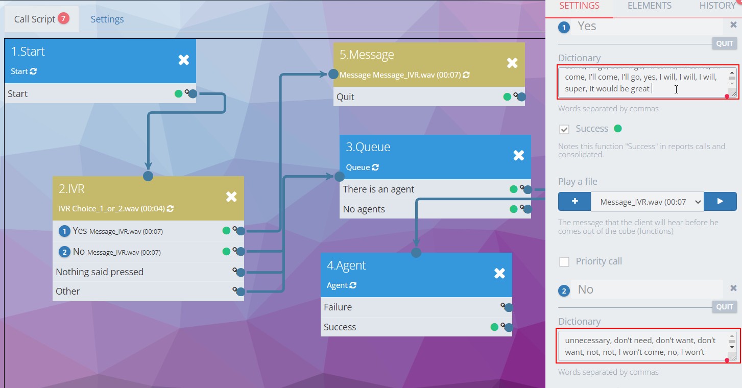 IVR Voice Recognition