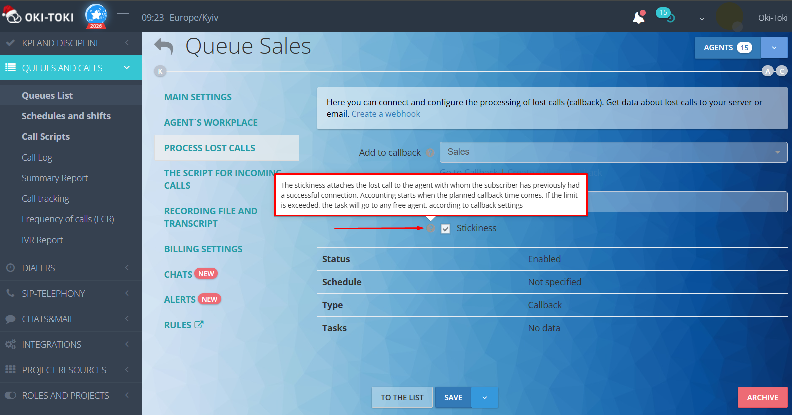 Sırada Yapışkanlık